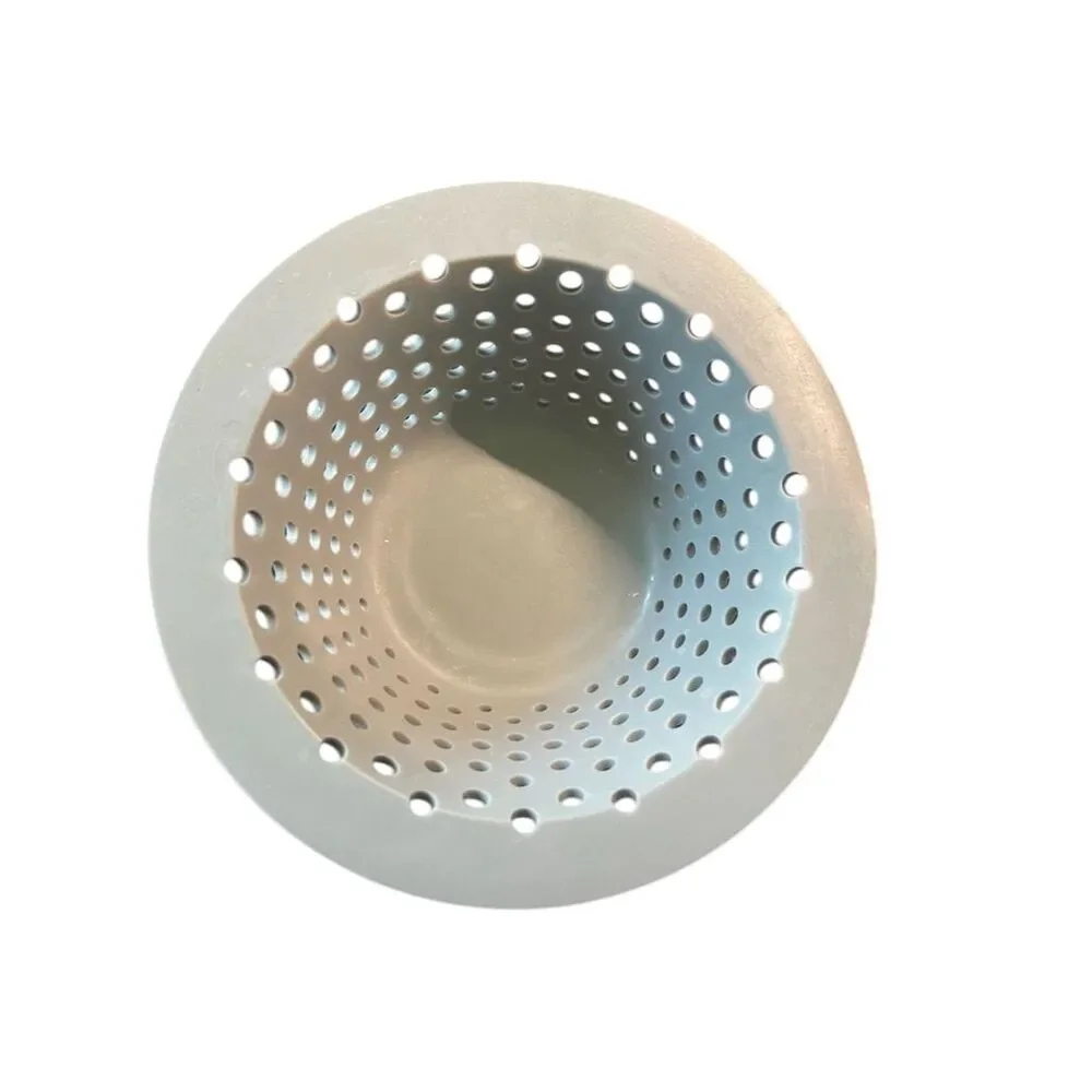 OXO Silicone Bath Drain Protector Gray Mildew-Resistant 4.5
